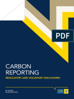 Carbon Reporting Regulatory and Voluntary Disclosures