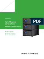 Rack Mounted Battery Pack: Installation & Operation Manual
