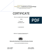 Microproject Report BCH