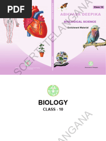 10th Biology Enrichment Material (Abhyasa Deepika) EM