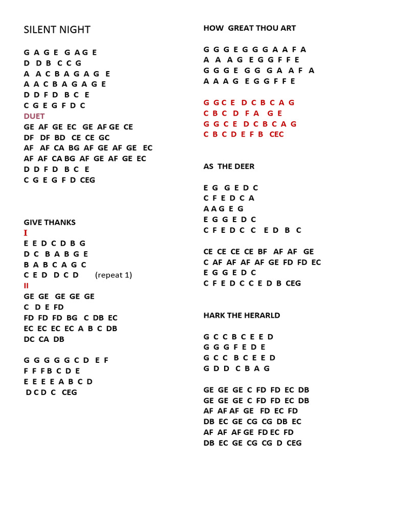 Silent Night | PDF