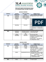 Buku Pedoman Ujian Bahasa Asing Semester 1 T.A 2023-2024