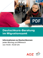 Deutschkurs Beratung Migrationsamt