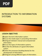 Introduction To Information Systems