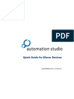 Automation Studio - Quick Guide For Efacec Devices