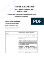Producto Académico 1 (Pa1) - Comunicacion y Argumentacion