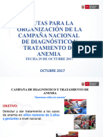 Campaña Anemia Regione 29 de Octubre