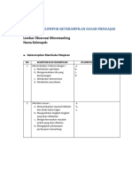 Tugas Menganalisis Video Pembelajaran