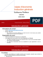 Principes Déconomie - Introduction Générale