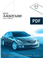 Mazda 6 Owners 2012