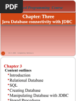 Chapter 3 - 2016-Java Database Connectivity With JDBC