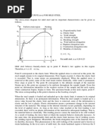 Class Notes #7-Behavior of Mild Steel