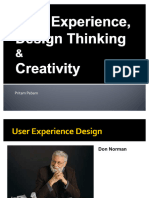 User Experience Design Thinking Creativity