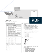 Paket Soal Sumatif Pjok 2024