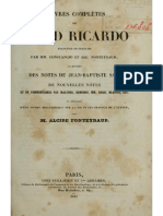 Ricardo (1821) - Principes de L Economie Politique Et de L Impot 3e Edition