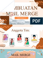 Pembuatan Mail Merge Kelompok 2 - Pkti1b