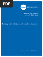 Bonding Cable Shields at Both Ends To Reduce Noise For Emcj May 02 PDF Version 4 May 02