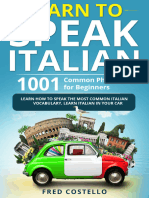 Learn to Speak Italian 1001 Common Phrases for Beginners