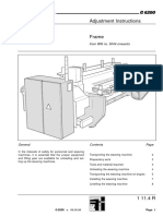 Adjustment Instructions: From WM No. 5044 Onwards