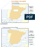 El Mapa de España Y Sus Límites
