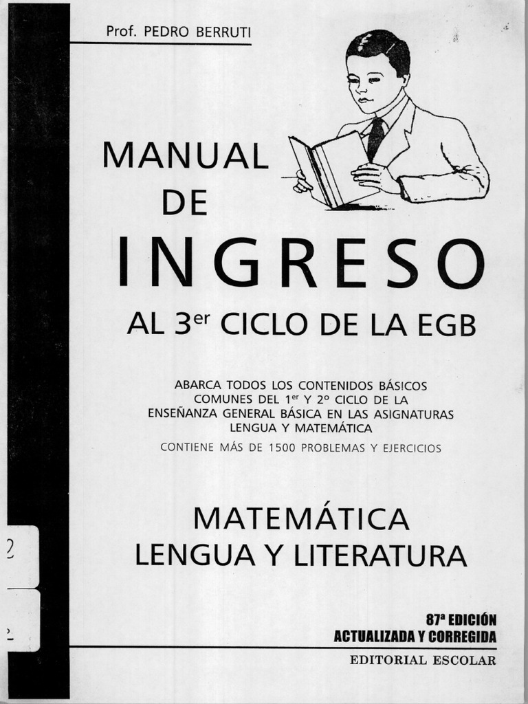 Manual de Ingreso A Primer Ano Con OCR | PDF | Conjunto (Matemáticas ...