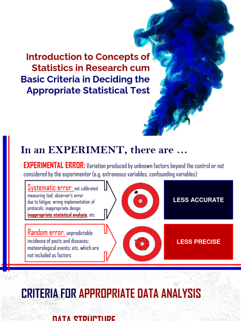 Chapter 2 Statistical Concepts in Research | PDF | Statistics ...