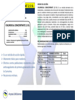 Ficha Tecnica Chlorocal Concentrat 2.5 SL