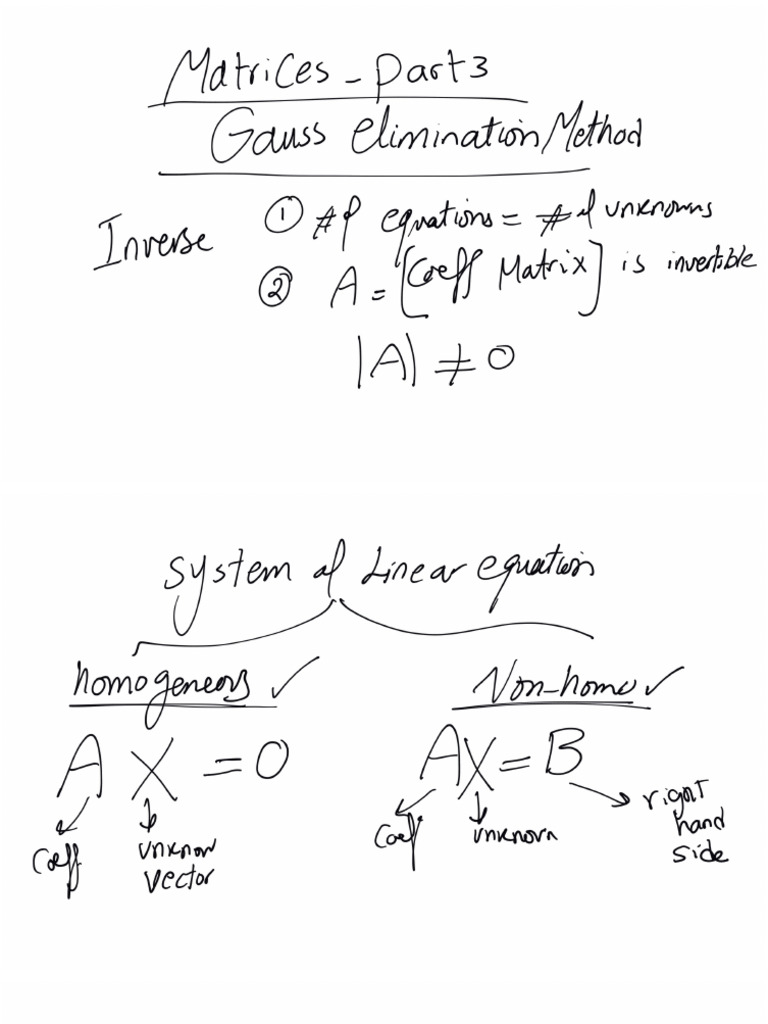 DR Mervat Matrices Part 3 Tab Note | PDF