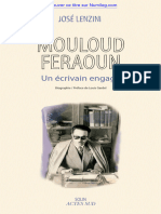 Mouloud Feraoun: José Lenzini