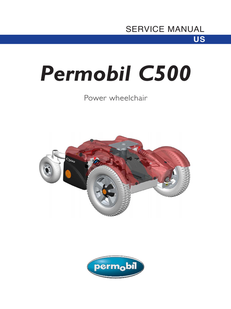 Permobil C500 Service Manual | PDF | Elevator | Electrical Connector