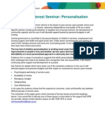 OPM Public Interest Seminar-Personalisation Briefing Paper