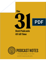 Top 31 Podcasts of All Time