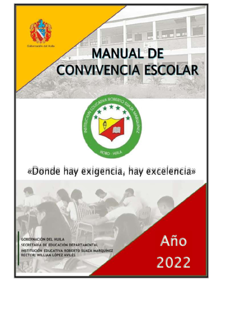 I.E.R.S.M. Manual de Convivencia | PDF | Acoso cibernético | Violencia