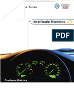 Manual Inmovilizador Electronico VW Audi Emisor Receptor Elementos Bloqueo Modulo Funcionamiento Autodiagnosis