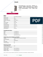 Schneider Electric - Low-Voltage-Distribution-Transformers-Single-Phase - EE15T3H