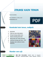 Konstruksi Kain Tenun