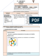 Sesión Tutoria 6 Junio