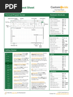 Excel Cheat Sheet