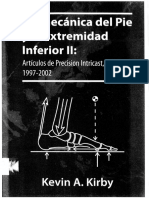 Biomecanica Del Pie y Extr. Inferior II - Kevin A. Kirby PDF
