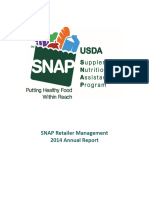 2014 SNAP Retailer Management Annual Report