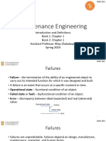 Maintenance Engineering 1