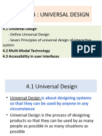 Chapter 4 Universal Design