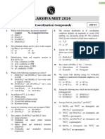 003 ????? Coordination Compounds DPP 04 of Lecture 07 Lak