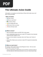 The Ultimate Axios Guide