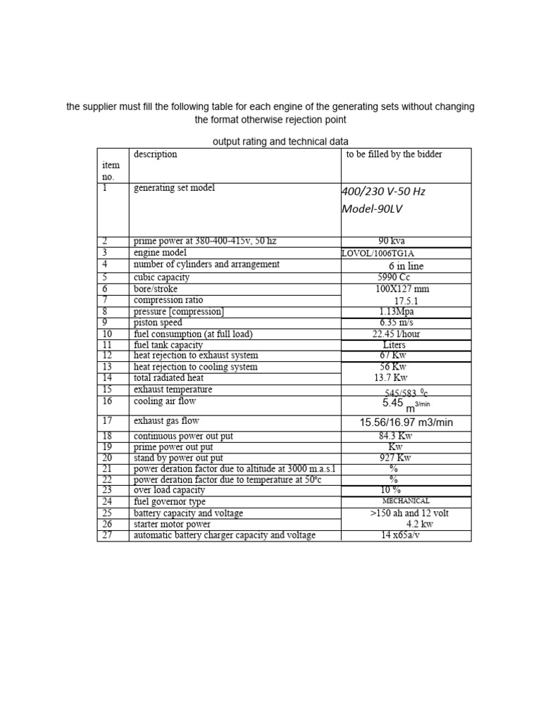 GENERATORS Awebere PDF Engines Metrology
