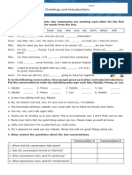 01 Greetings and Introductions Interactive Worksheet 2