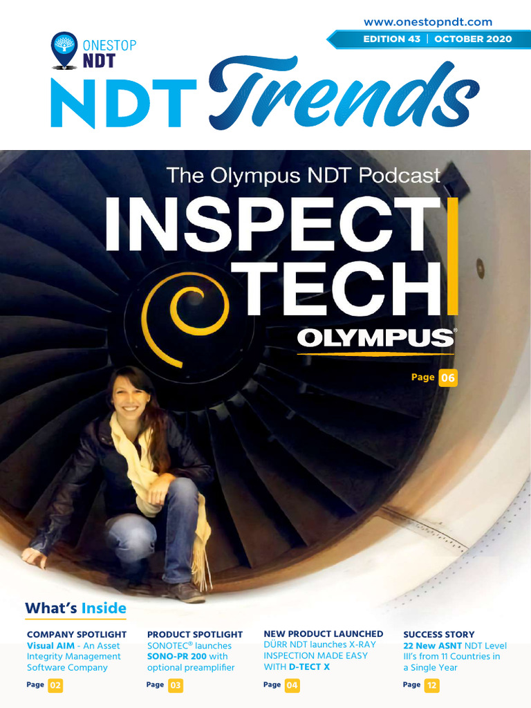 16one Stop NDT Newsletter October 2020 | PDF | Nondestructive Testing ...