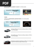 3) Linear Motion