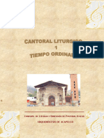 Cantoral Litúrgico - TIEMPO ORDINARIO