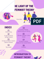 Gender in The Light of The History of Feminist Theory (5 Waves of Feminism)